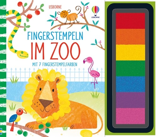 Fingerstempeln: Im Zoo (Hardcover)