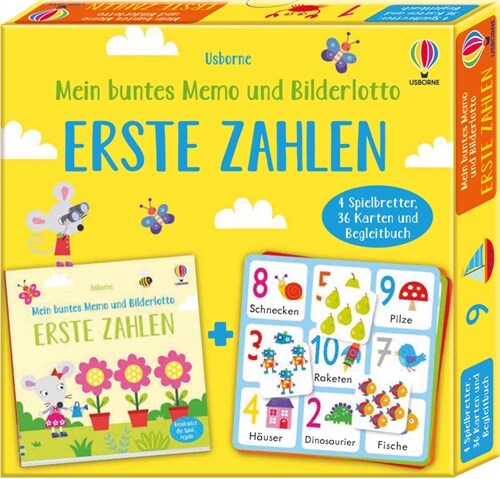 Mein buntes Memo und Bilderlotto: Erste Zahlen (Miscellaneous print)