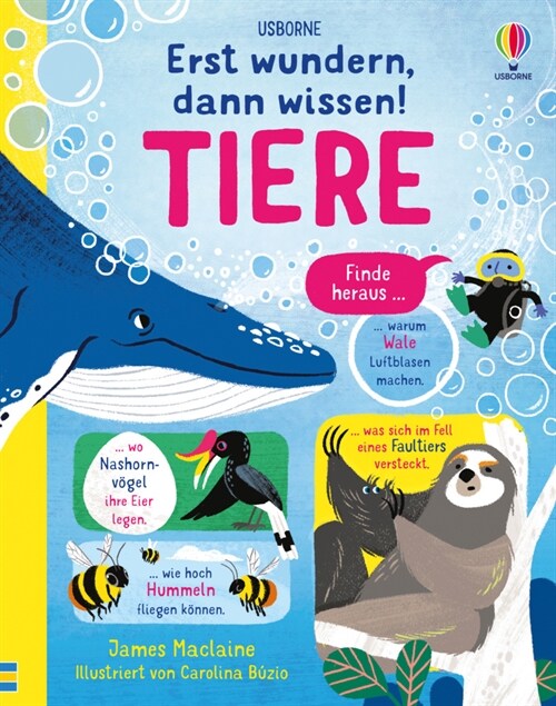 Erst wundern, dann wissen! Tiere (Hardcover)