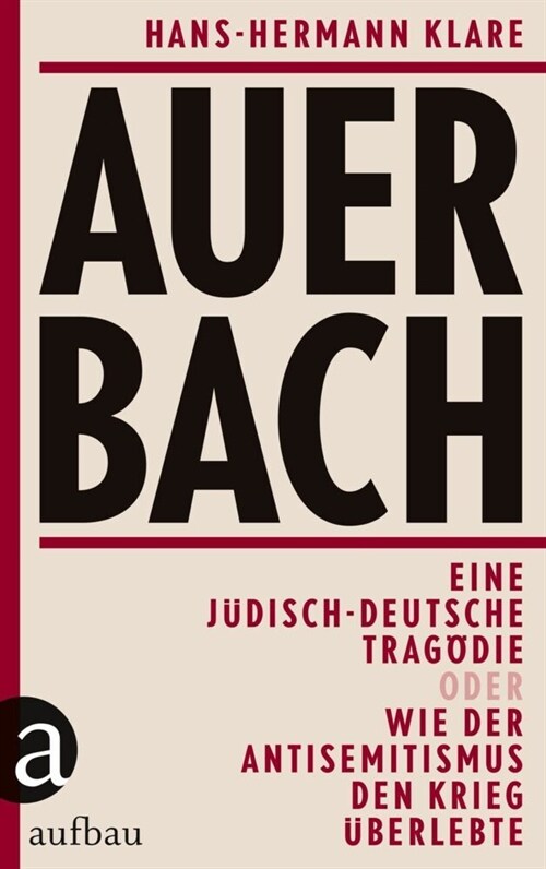 Auerbach (Hardcover)