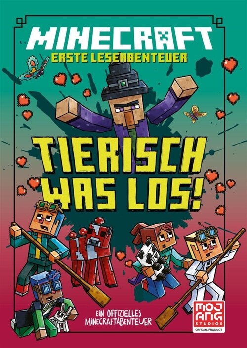 Minecraft Erste Leseabenteuer - Tierisch was los! (Hardcover)
