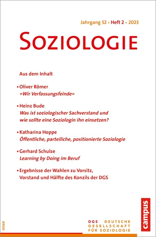 Soziologie 02/2023 (Paperback)