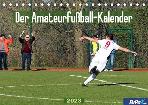Der Amateurfußball-Kalender (Tischkalender 2023 DIN A5 quer) (Calendar)