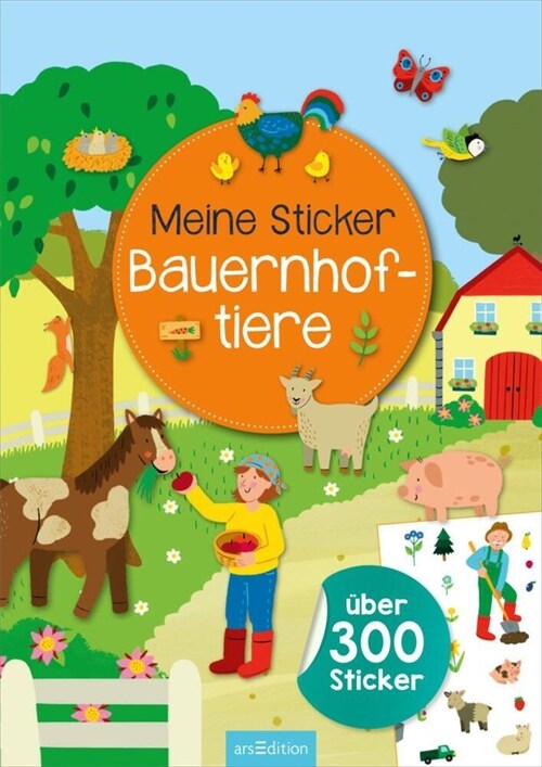 Meine Sticker Bauernhoftiere (Paperback)