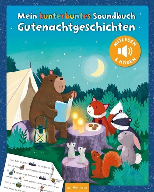 Mein kunterbuntes Soundbuch: Gutenachtgeschichten (Hardcover)