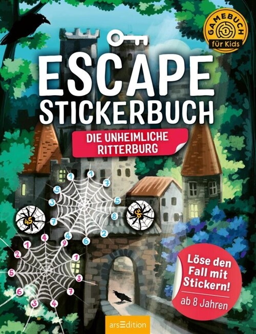 Escape-Stickerbuch - Die unheimliche Ritterburg (Paperback)