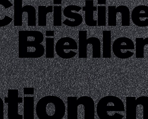 Christine Biehler - Installationen (Hardcover)