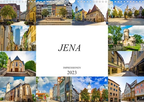 Jena Impressionen (Wandkalender 2023 DIN A3 quer) (Calendar)