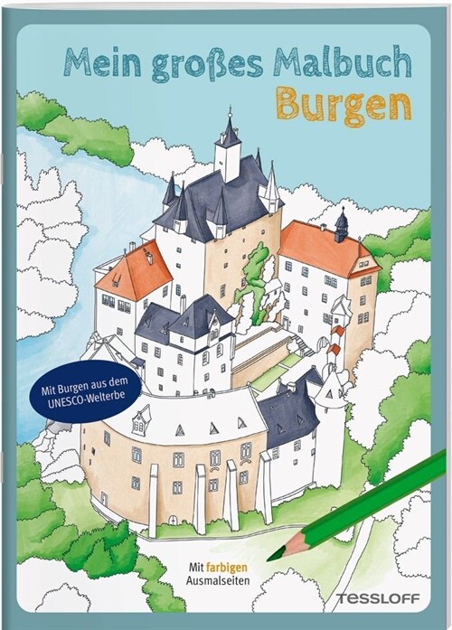 Mein großes Malbuch. Burgen (Pamphlet)