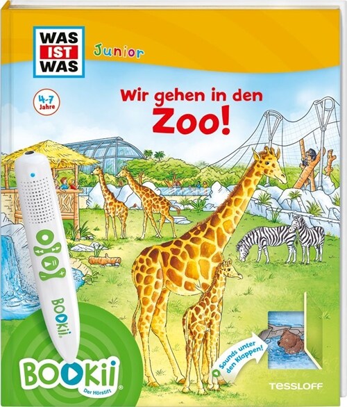 BOOKii® WAS IST WAS Junior Wir gehen in den Zoo! (Hardcover)
