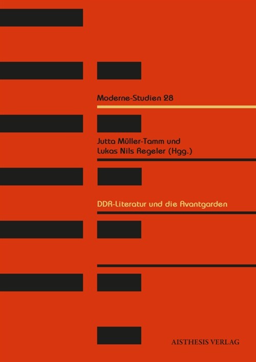 DDR-Literatur und die Avantgarden (Book)