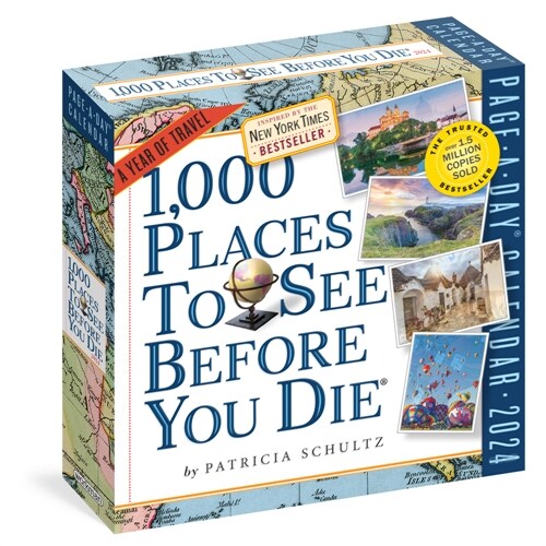 1,000 Places to See Before You Die Page-A-Day Calendar 2024: A Year of Travel (Daily)