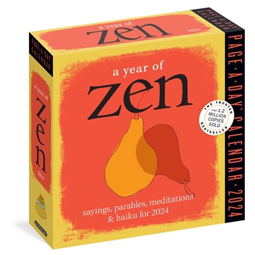 A Year of Zen Page-A-Day Calendar 2024: Sayings, Parables, Meditations & Haiku for 2024 (Daily)