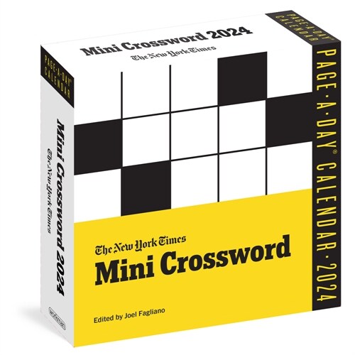 The New York Times Mini Crossword Page-A-Day Calendar 2024: For Crossword Beginners and Puzzle Pros (Mini)