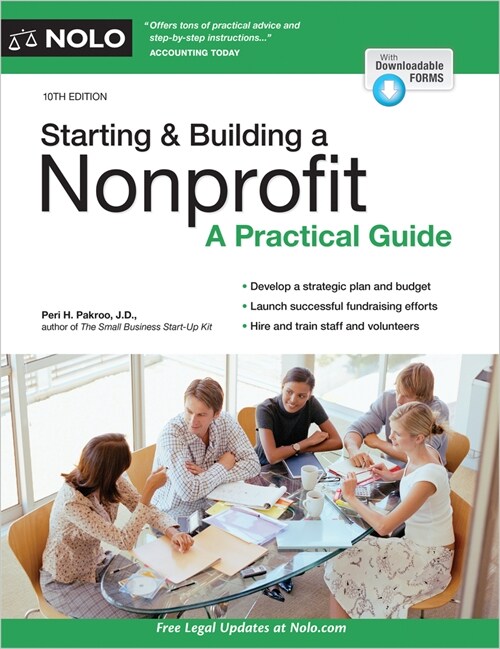 Starting & Building a Nonprofit: A Practical Guide (Paperback, 10)