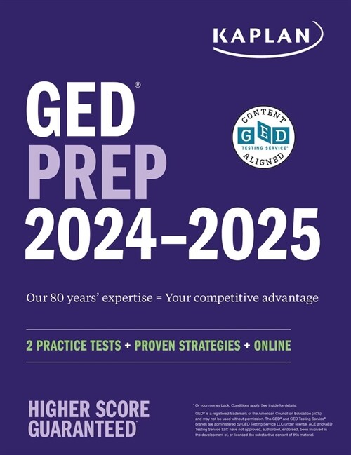 GED Test Prep 2024-2025: 1 Test in the Book + Proven Strategies + Online (Paperback, Revised, Revise)