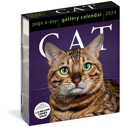 Cat Page-A-Day Gallery Calendar 2024: A Delightful Gallery of Cats for Your Desktop (Daily)