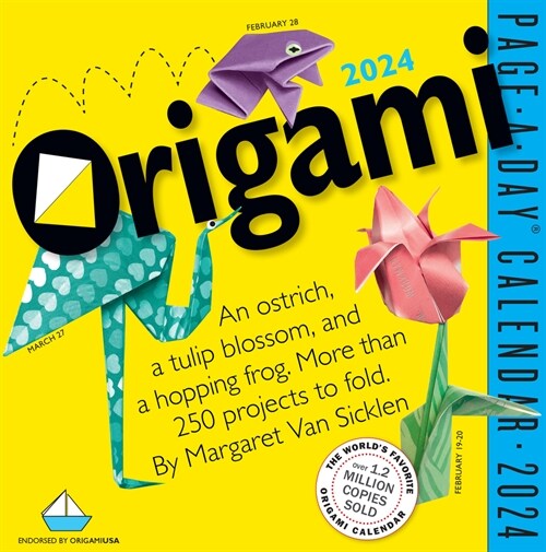 Origami Page-A-Day Calendar 2024: More Than 250 Projects to Fold (Daily)