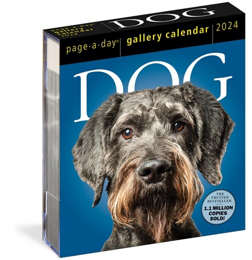 Dog Page-A-Day Gallery Calendar 2024: An Elegant Canine Celebration (Daily)