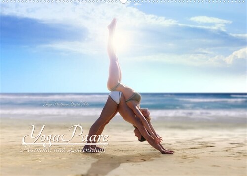 YogaPaare (Wandkalender 2023 DIN A2 quer) (Calendar)