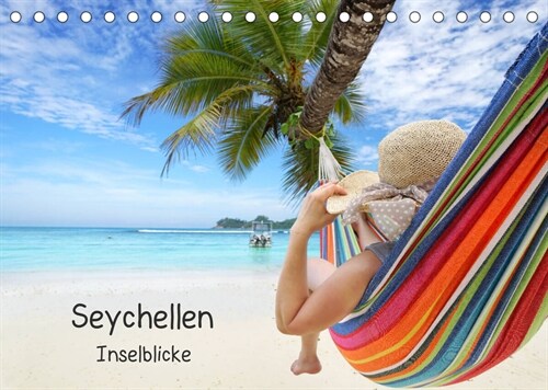 Seychellen Inselblicke (Tischkalender 2023 DIN A5 quer) (Calendar)