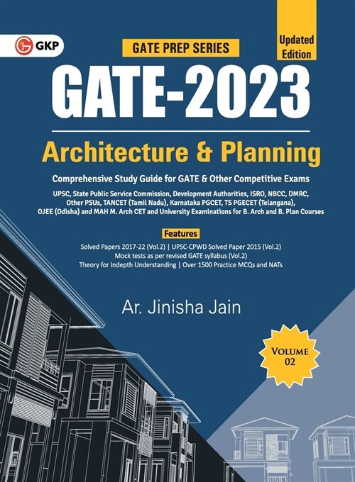 Gate 2023: Architecture & Planning Vol 2 - Guide by GKP (Paperback)