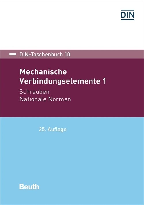 Mechanische Verbindungselemente 1 (Paperback)