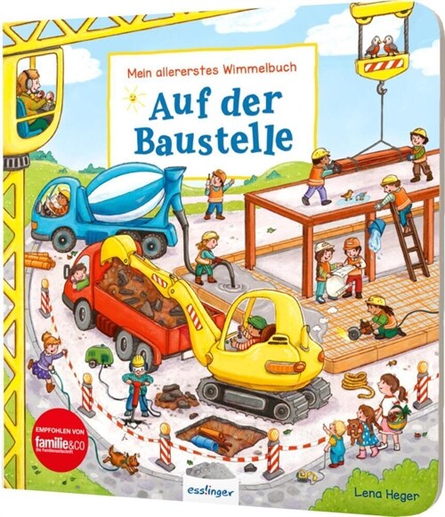 Mein allererstes Wimmelbuch: Auf der Baustelle (Board Book)