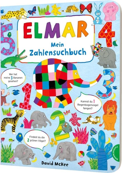 Elmar: Mein Zahlensuchbuch (Board Book)