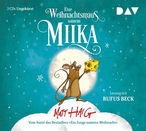 Eine Weihnachtsmaus namens Miika, 2 Audio-CD (CD-Audio)