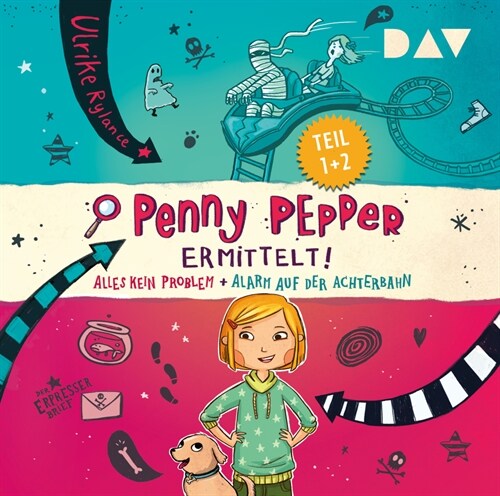 Penny Pepper ermittelt! Alles kein Problem + Alarm auf der Achterbahn, 2 Audio-CD (CD-Audio)