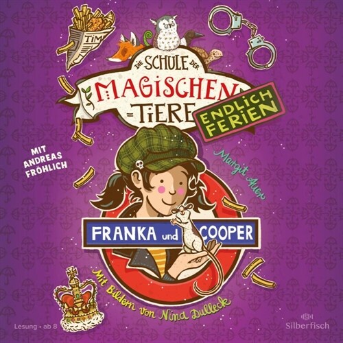 Die Schule der magischen Tiere - Endlich Ferien 8: Franka und Cooper, 2 Audio-CD (CD-Audio)
