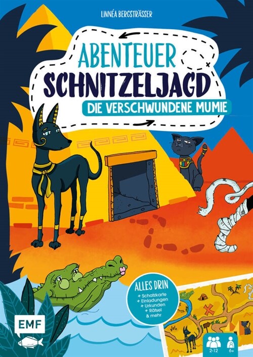 Set: Abenteuer Schnitzeljagd - Die verschwundene Mumie (Paperback)