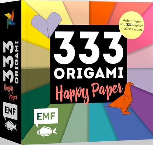 333 Origami -Happy Paper (Paperback)