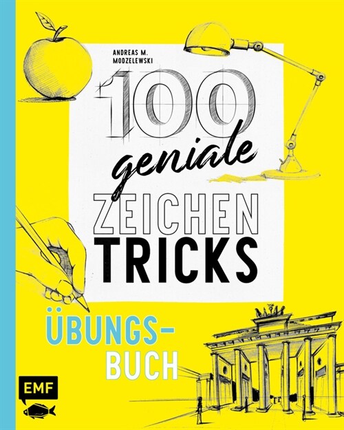 100 geniale Zeichentricks - Ubungsbuch (Paperback)