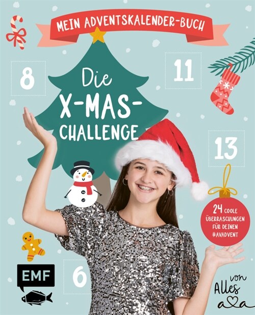 Mein Adventskalender-Buch: Die X-mas-Challenge von Alles Ava (Paperback)