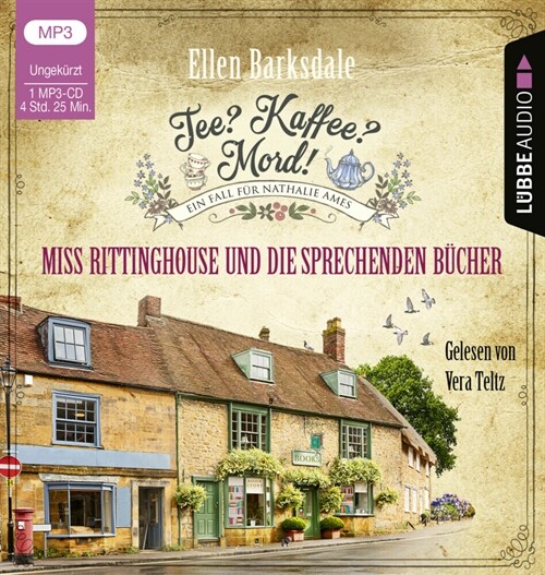Tee Kaffee Mord! - Miss Rittinghouse und die sprechenden Bucher, 1 Audio-CD, 1 MP3 (CD-Audio)
