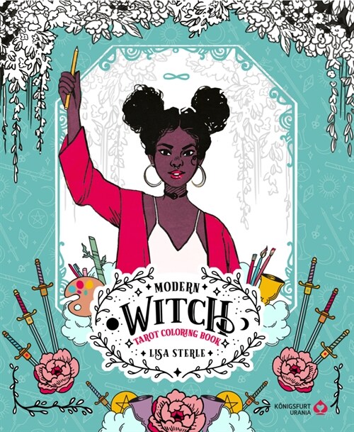 Modern Witch Tarot - Coloring Book (Paperback)