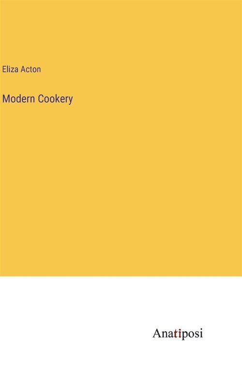 Modern Cookery (Hardcover)