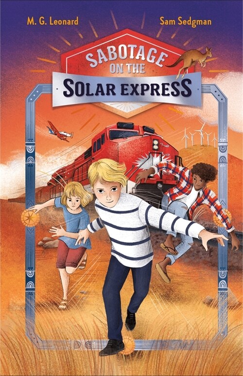 Sabotage on the Solar Express: Adventures on Trains #5 (Hardcover)