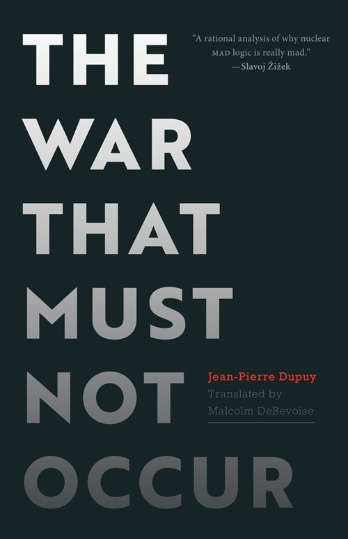 The War That Must Not Occur (Hardcover)