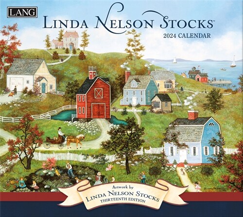 Linda Nelson Stocks 2024 Wall Calendar (Wall)