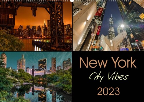 New York City Vibes (Wandkalender 2023 DIN A2 quer) (Calendar)