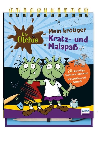 Die Olchis - Mein krotiger Kratz- und Malspaß (Hardcover)