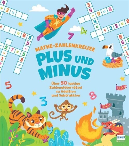 Mathe-Zahlenkreuze - Plus und Minus (Paperback)