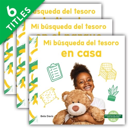 B?quedas del Tesoro Con Los Sentidos (Set) (Library Binding)