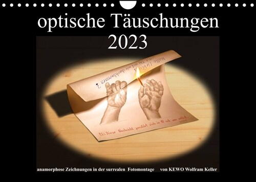 optische Tauschungen 2023 (Wandkalender 2023 DIN A4 quer) (Calendar)