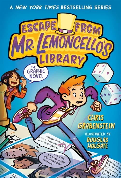 Escape from Mr. Lemoncellos Library: The Graphic Novel (Paperback)