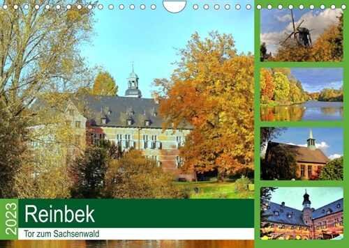 Reinbek, Tor zum Sachsenwald (Wandkalender 2023 DIN A4 quer) (Calendar)