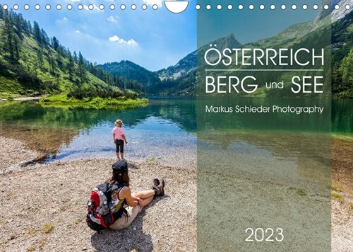 Osterreich Berg und SeeAT-Version  (Wandkalender 2023 DIN A4 quer) (Calendar)